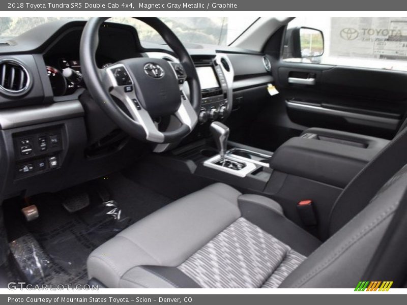 Magnetic Gray Metallic / Graphite 2018 Toyota Tundra SR5 Double Cab 4x4