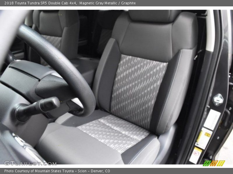 Magnetic Gray Metallic / Graphite 2018 Toyota Tundra SR5 Double Cab 4x4