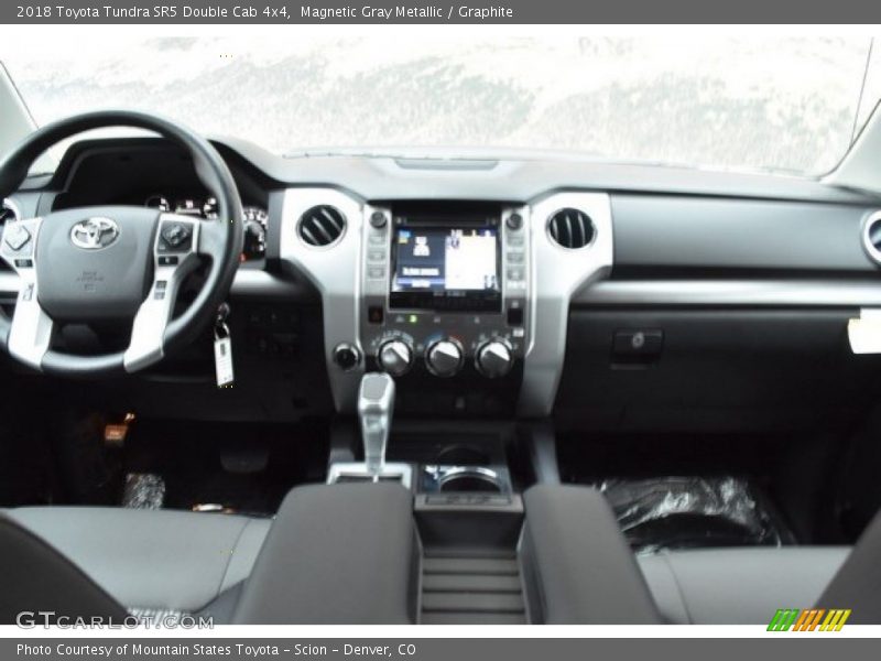 Magnetic Gray Metallic / Graphite 2018 Toyota Tundra SR5 Double Cab 4x4