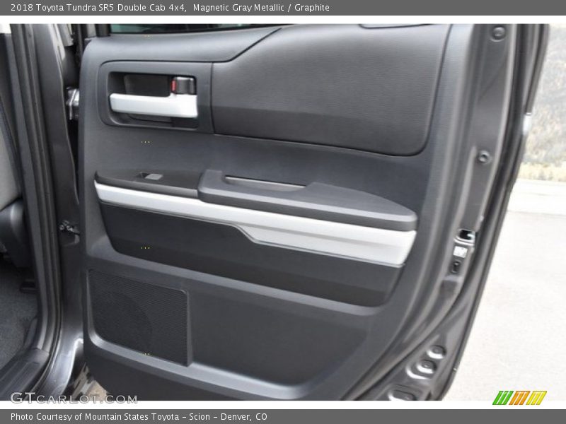 Magnetic Gray Metallic / Graphite 2018 Toyota Tundra SR5 Double Cab 4x4