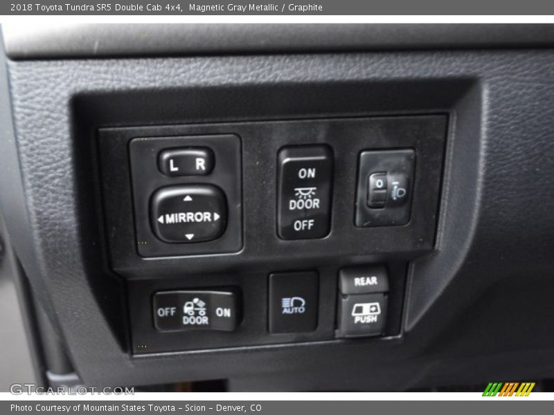 Magnetic Gray Metallic / Graphite 2018 Toyota Tundra SR5 Double Cab 4x4