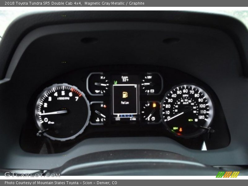 Magnetic Gray Metallic / Graphite 2018 Toyota Tundra SR5 Double Cab 4x4