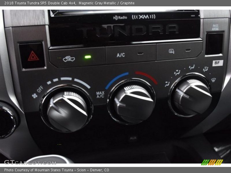 Magnetic Gray Metallic / Graphite 2018 Toyota Tundra SR5 Double Cab 4x4