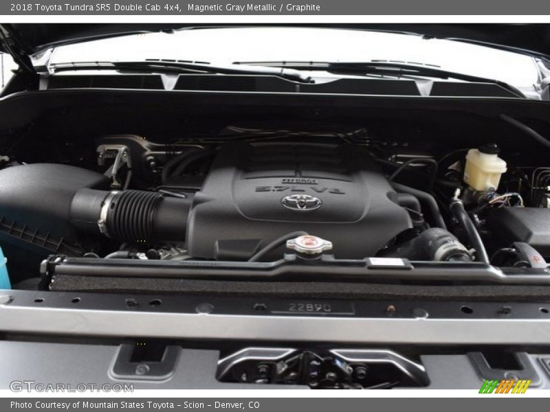 Magnetic Gray Metallic / Graphite 2018 Toyota Tundra SR5 Double Cab 4x4