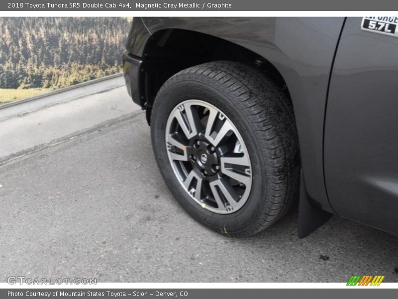 Magnetic Gray Metallic / Graphite 2018 Toyota Tundra SR5 Double Cab 4x4
