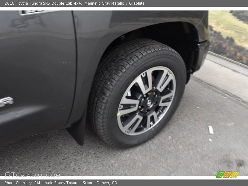 Magnetic Gray Metallic / Graphite 2018 Toyota Tundra SR5 Double Cab 4x4