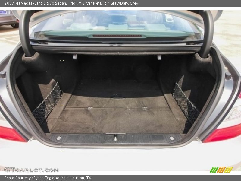 Iridium Silver Metallic / Grey/Dark Grey 2007 Mercedes-Benz S 550 Sedan