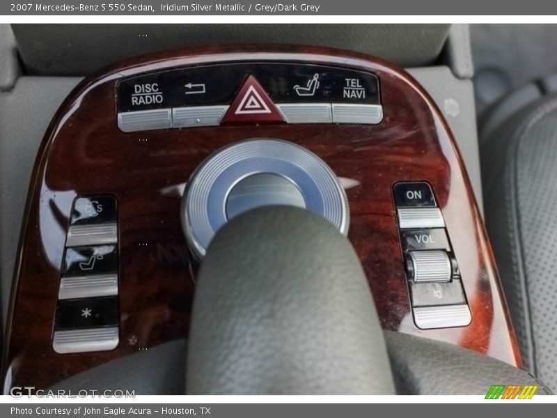 Iridium Silver Metallic / Grey/Dark Grey 2007 Mercedes-Benz S 550 Sedan