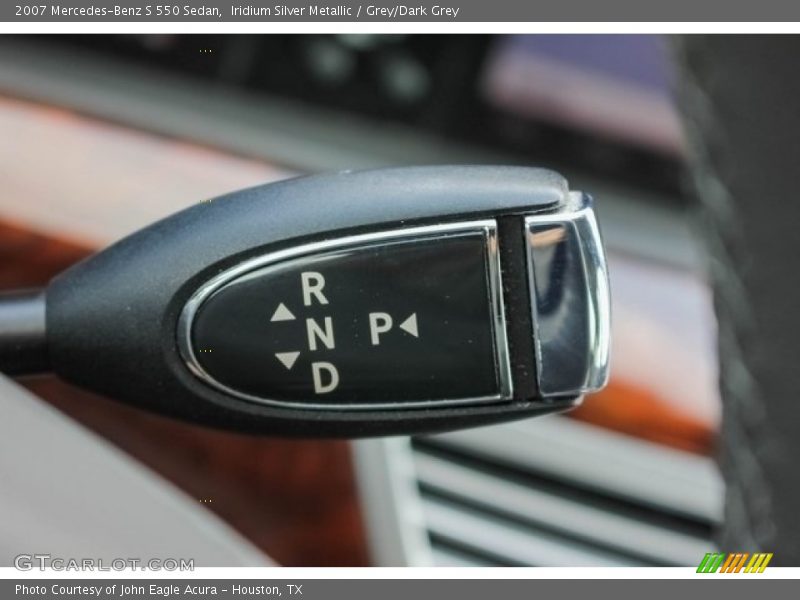 Iridium Silver Metallic / Grey/Dark Grey 2007 Mercedes-Benz S 550 Sedan