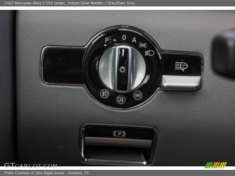 Iridium Silver Metallic / Grey/Dark Grey 2007 Mercedes-Benz S 550 Sedan