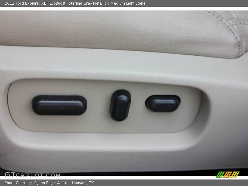 Sterling Gray Metallic / Medium Light Stone 2012 Ford Explorer XLT EcoBoost