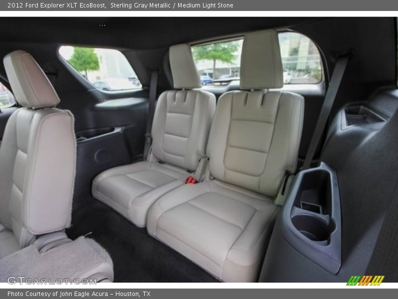 Sterling Gray Metallic / Medium Light Stone 2012 Ford Explorer XLT EcoBoost