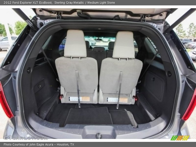 Sterling Gray Metallic / Medium Light Stone 2012 Ford Explorer XLT EcoBoost