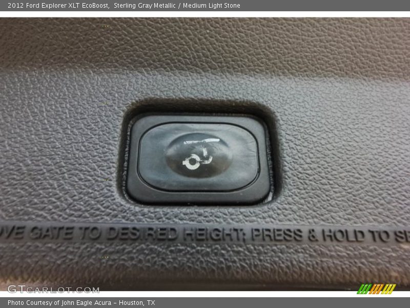 Sterling Gray Metallic / Medium Light Stone 2012 Ford Explorer XLT EcoBoost