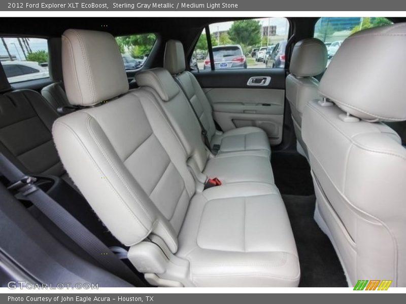 Sterling Gray Metallic / Medium Light Stone 2012 Ford Explorer XLT EcoBoost
