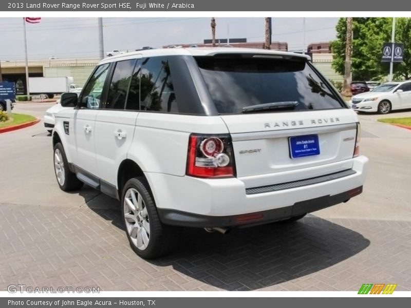 Fuji White / Arabica 2013 Land Rover Range Rover Sport HSE