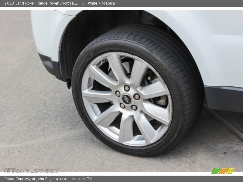 Fuji White / Arabica 2013 Land Rover Range Rover Sport HSE