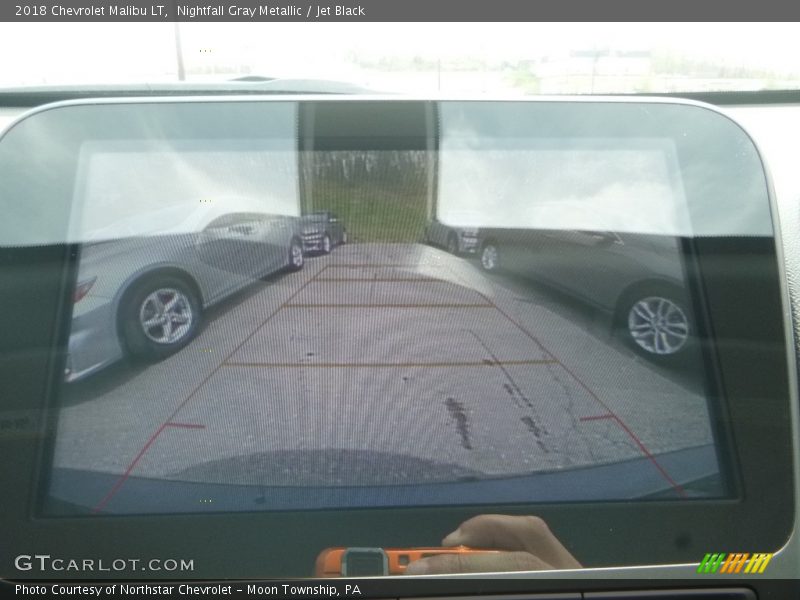 Nightfall Gray Metallic / Jet Black 2018 Chevrolet Malibu LT