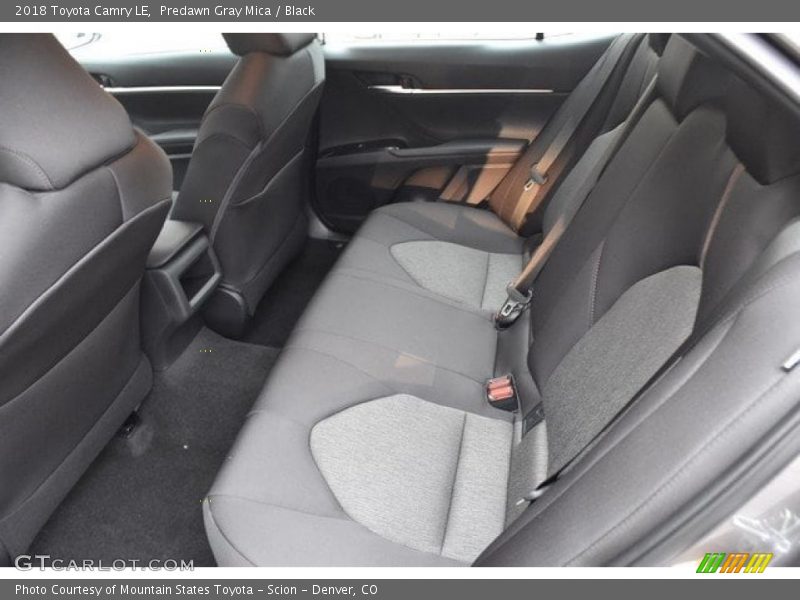 Predawn Gray Mica / Black 2018 Toyota Camry LE