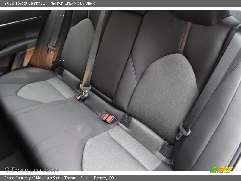 Predawn Gray Mica / Black 2018 Toyota Camry LE