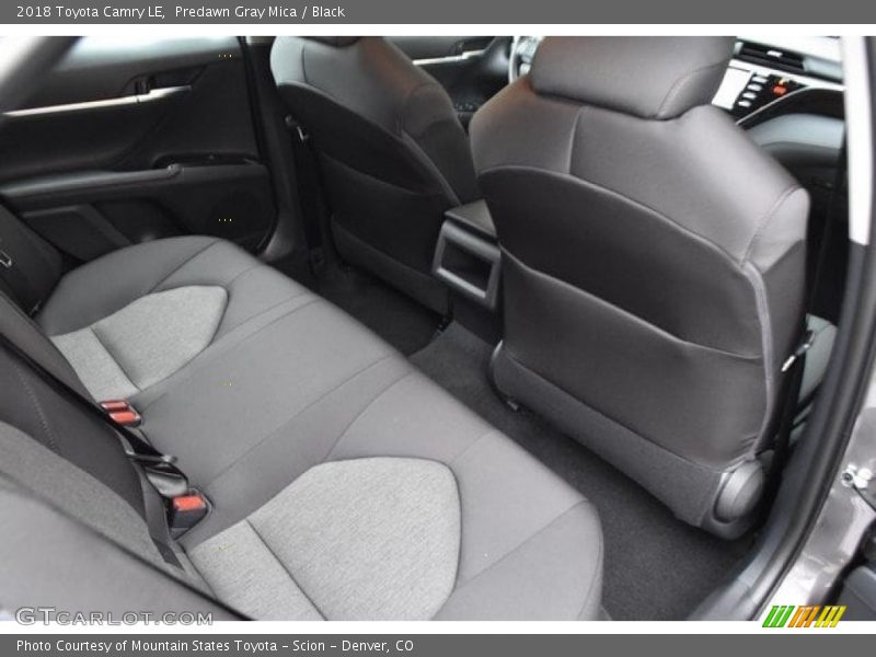 Predawn Gray Mica / Black 2018 Toyota Camry LE