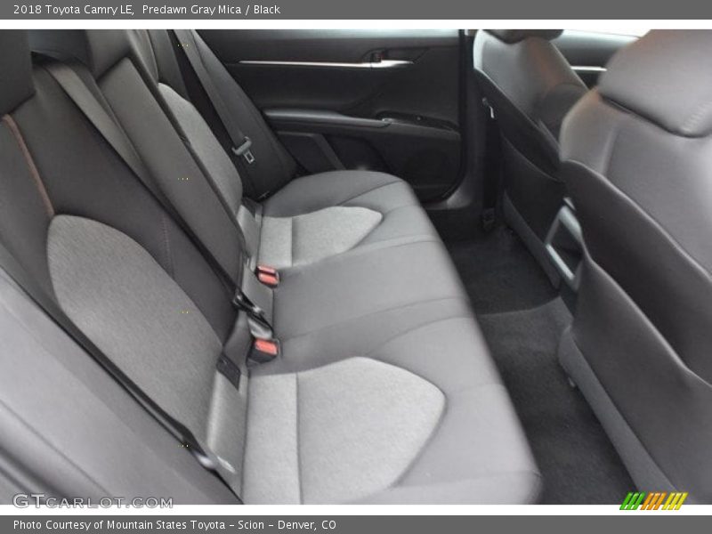 Predawn Gray Mica / Black 2018 Toyota Camry LE