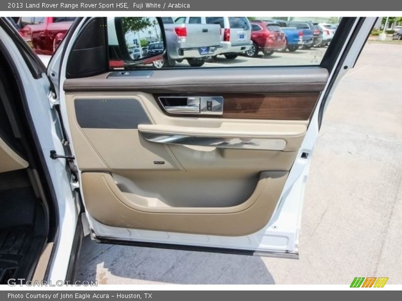 Fuji White / Arabica 2013 Land Rover Range Rover Sport HSE