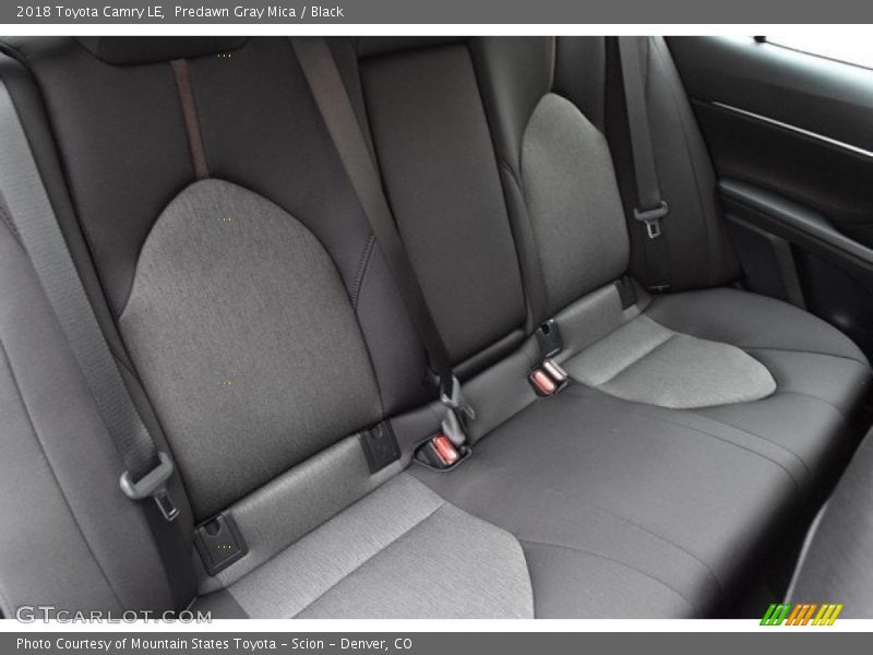 Predawn Gray Mica / Black 2018 Toyota Camry LE