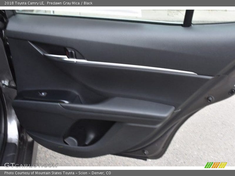 Predawn Gray Mica / Black 2018 Toyota Camry LE