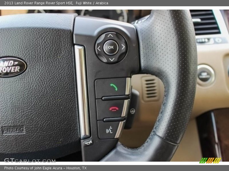 Fuji White / Arabica 2013 Land Rover Range Rover Sport HSE
