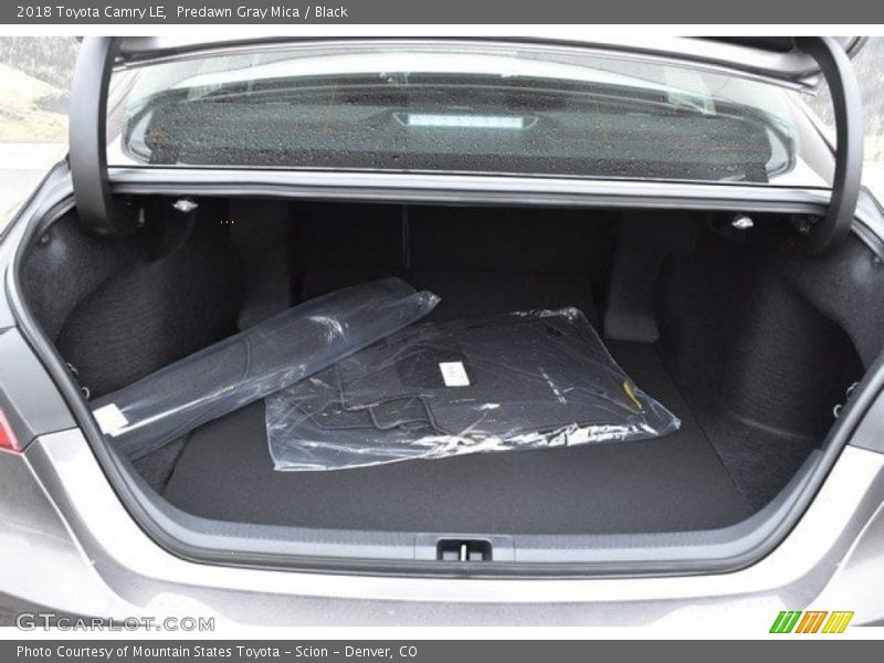 Predawn Gray Mica / Black 2018 Toyota Camry LE