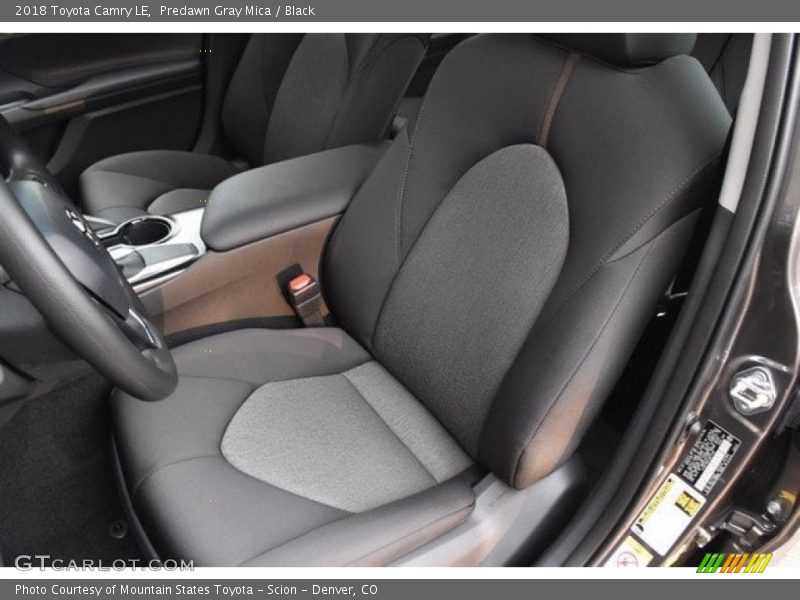 Predawn Gray Mica / Black 2018 Toyota Camry LE