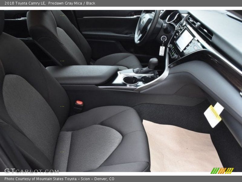 Predawn Gray Mica / Black 2018 Toyota Camry LE