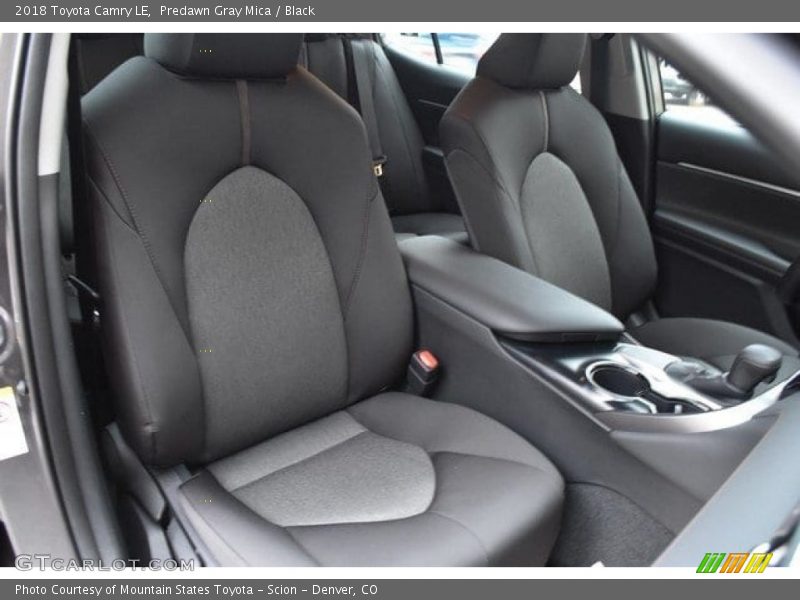 Predawn Gray Mica / Black 2018 Toyota Camry LE