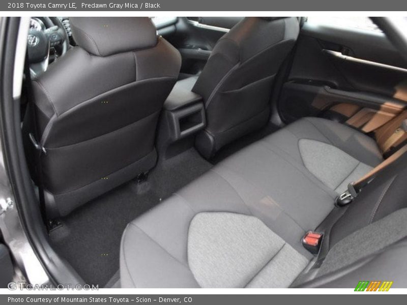 Predawn Gray Mica / Black 2018 Toyota Camry LE