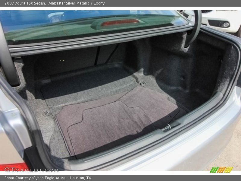 Alabaster Silver Metallic / Ebony 2007 Acura TSX Sedan