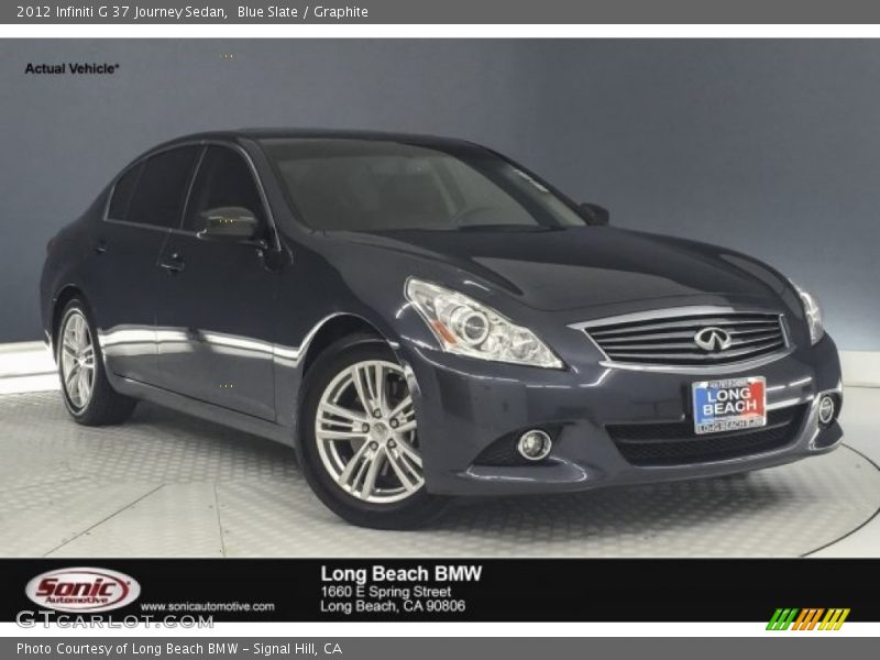 Blue Slate / Graphite 2012 Infiniti G 37 Journey Sedan