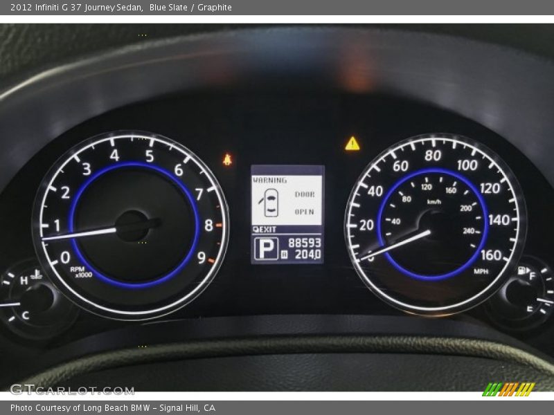 Blue Slate / Graphite 2012 Infiniti G 37 Journey Sedan