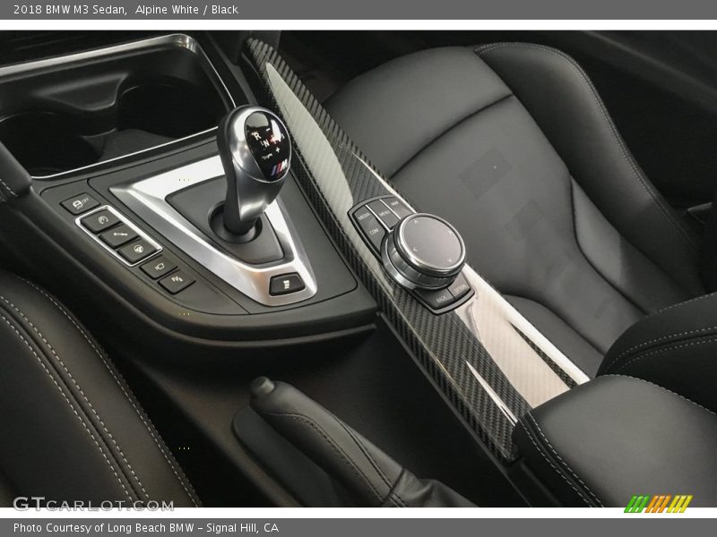 Alpine White / Black 2018 BMW M3 Sedan