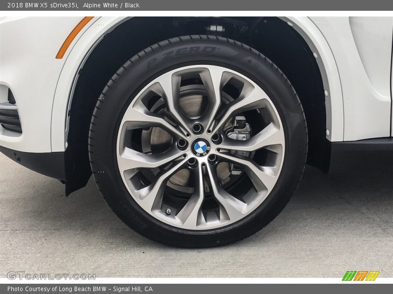 Alpine White / Black 2018 BMW X5 sDrive35i