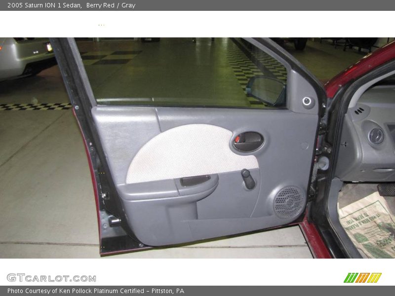 Berry Red / Gray 2005 Saturn ION 1 Sedan