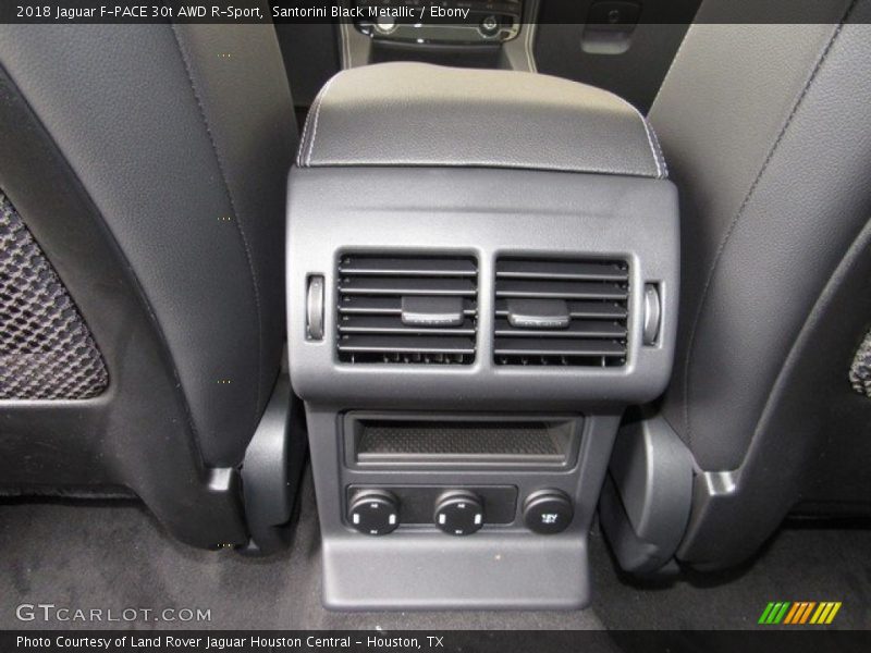 Santorini Black Metallic / Ebony 2018 Jaguar F-PACE 30t AWD R-Sport