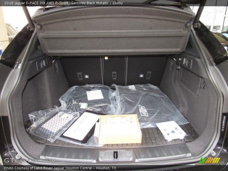 Santorini Black Metallic / Ebony 2018 Jaguar F-PACE 30t AWD R-Sport