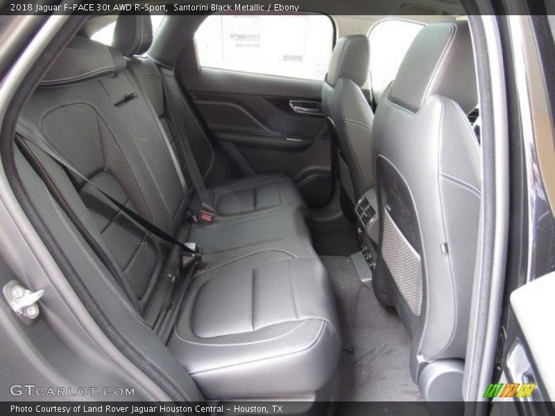 Santorini Black Metallic / Ebony 2018 Jaguar F-PACE 30t AWD R-Sport