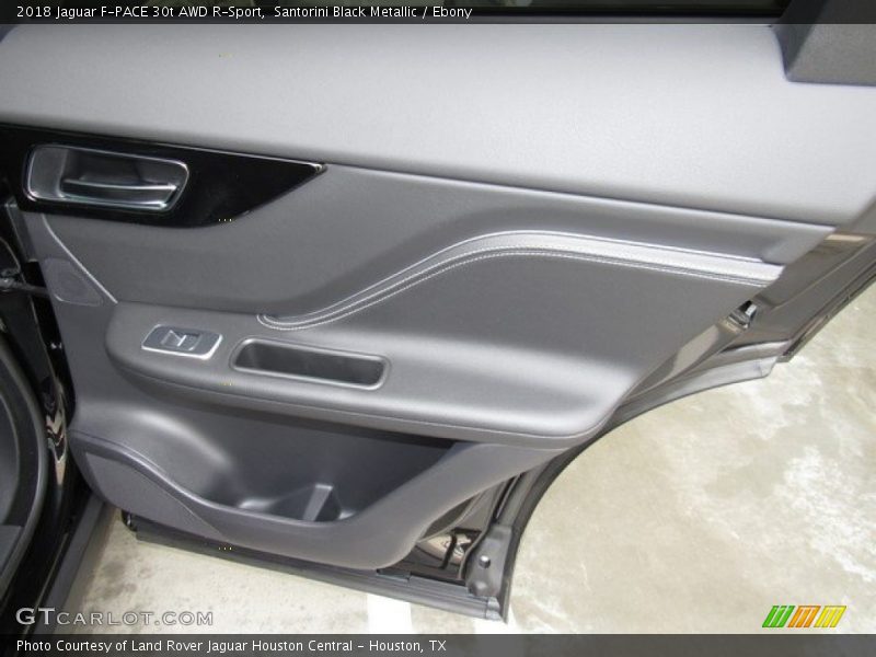 Santorini Black Metallic / Ebony 2018 Jaguar F-PACE 30t AWD R-Sport