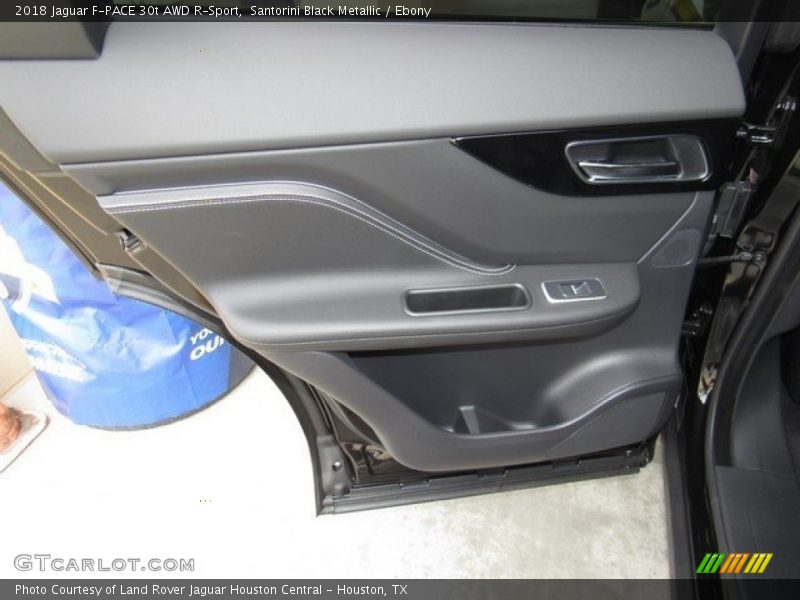 Santorini Black Metallic / Ebony 2018 Jaguar F-PACE 30t AWD R-Sport