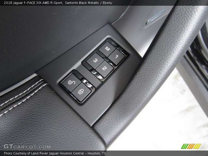 Santorini Black Metallic / Ebony 2018 Jaguar F-PACE 30t AWD R-Sport