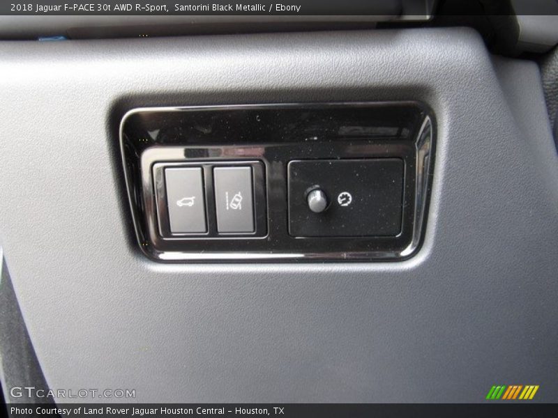 Santorini Black Metallic / Ebony 2018 Jaguar F-PACE 30t AWD R-Sport