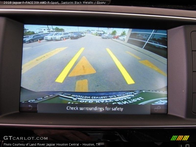 Santorini Black Metallic / Ebony 2018 Jaguar F-PACE 30t AWD R-Sport