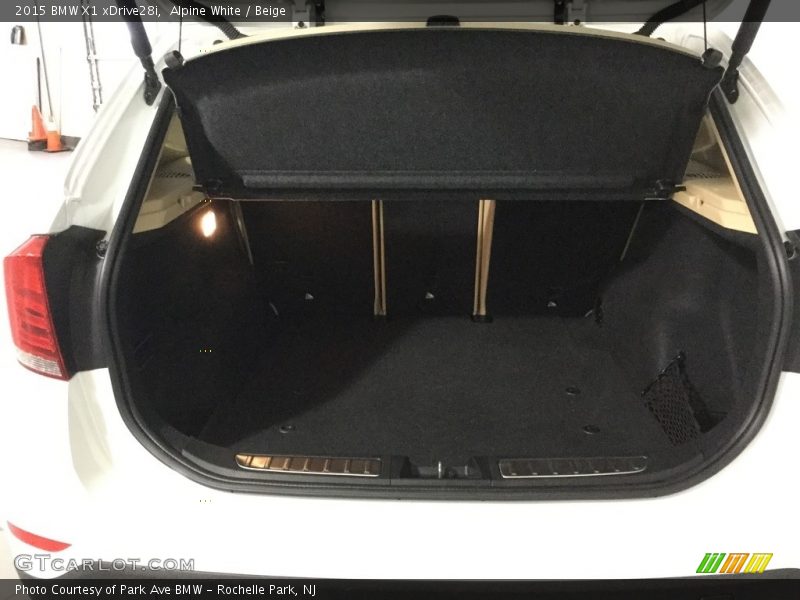 Alpine White / Beige 2015 BMW X1 xDrive28i